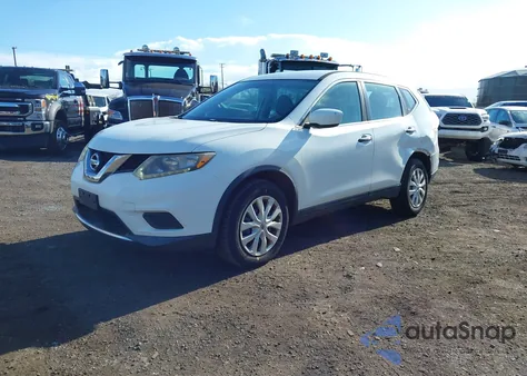 2016 Nissan Rogue S/Sl/Sv из США, поврежденный, VIN 5N1AT2MT3GC756762